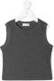 Brunello Cucinelli Kids Tanktop met ronde hals Grijs - Thumbnail 1
