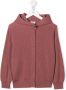Brunello Cucinelli Kids Vest met capuchon Roze - Thumbnail 1