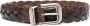 Brunello Cucinelli Kids Leren riem Bruin - Thumbnail 1