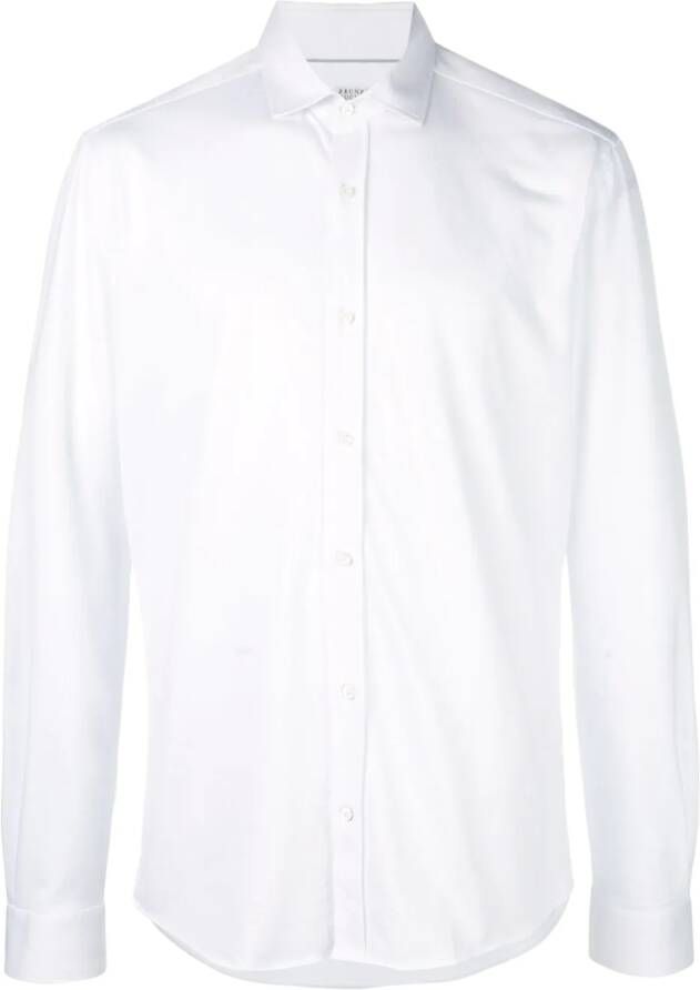 Brunello Cucinelli Klassiek overhemd Wit