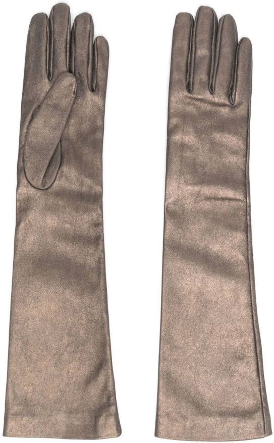 Brunello Cucinelli Lange handschoenen Groen