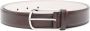 Brunello Cucinelli Leren gespriem Bruin - Thumbnail 1