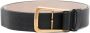 Brunello Cucinelli Leren riem Zwart - Thumbnail 1