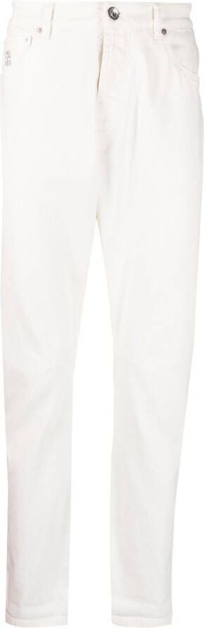 Brunello Cucinelli Straight jeans Wit