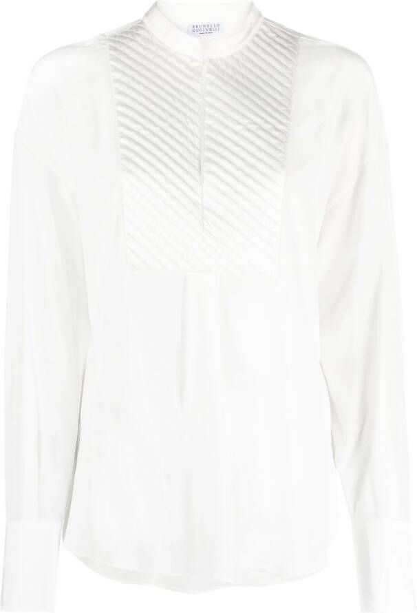 Brunello Cucinelli Blouse Wit