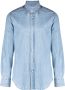 Brunello Cucinelli Denim overhemd Blauw - Thumbnail 1