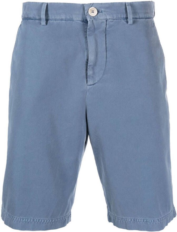 Brunello Cucinelli Katoenen shorts Blauw
