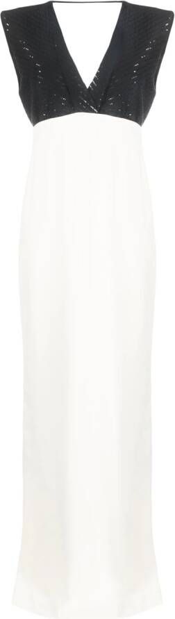 Brunello Cucinelli Mouwloze avondjurk Beige