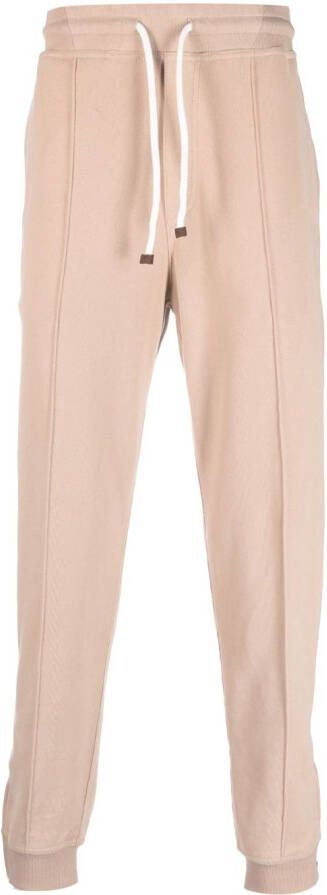 Brunello Cucinelli Geruite broek Beige