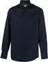 Brunello Cucinelli Overhemd met lange mouwen Blauw - Thumbnail 1