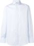 Brunello Cucinelli Overhemd met puntkraag Blauw - Thumbnail 1