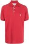 Brunello Cucinelli Poloshirt met geborduurd logo Rood - Thumbnail 1
