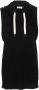 Brunello Cucinelli Ribgebreide hoodie Zwart - Thumbnail 1
