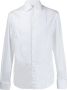 Brunello Cucinelli Shirt met geplooide voorkant Wit - Thumbnail 1