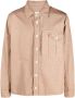 Brunello Cucinelli Shirtjack met knopen Bruin - Thumbnail 1