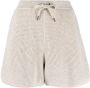 Brunello Cucinelli Shorts met trekkoord Beige - Thumbnail 1