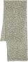 Brunello Cucinelli Sjaal met bladprint Beige - Thumbnail 1