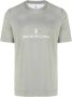 Brunello Cucinelli T-shirt met tekst Groen - Thumbnail 1