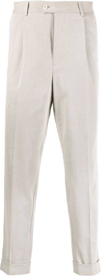 Brunello Cucinelli Straight broek Beige