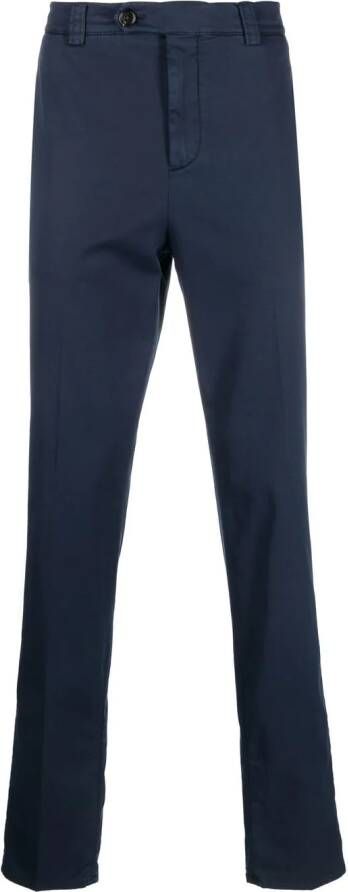 Brunello Cucinelli Straight broek Blauw