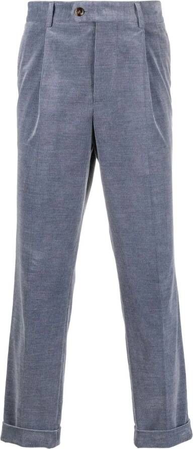 Brunello Cucinelli Straight broek Blauw
