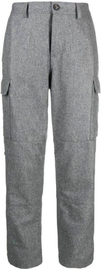 Brunello Cucinelli Straight broek Grijs