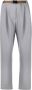 Brunello Cucinelli Straight broek Grijs - Thumbnail 1