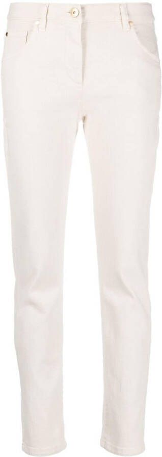 Brunello Cucinelli Straight broek Wit