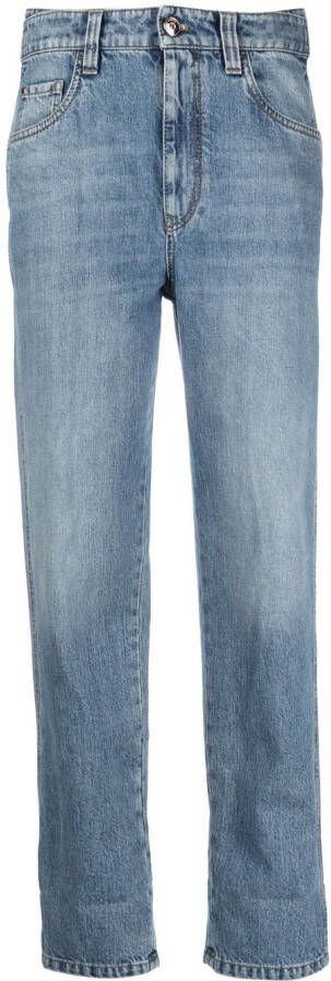 Brunello Cucinelli Straight jeans Blauw