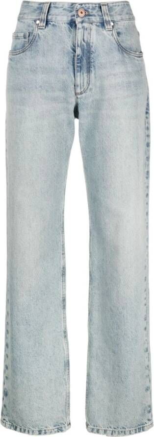 Brunello Cucinelli Straight jeans Blauw