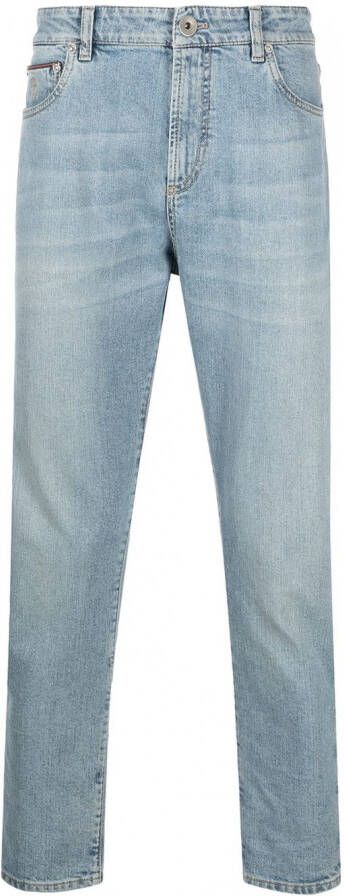 Brunello Cucinelli Straight jeans Blauw