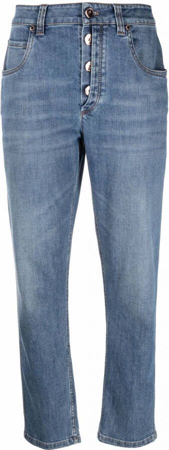 Brunello Cucinelli Straight jeans Blauw
