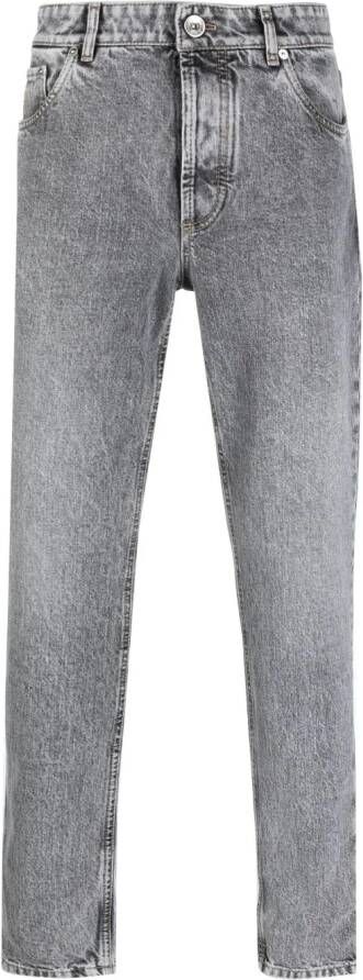 Brunello Cucinelli Straight jeans Grijs