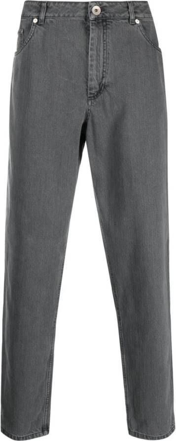 Brunello Cucinelli Straight jeans Grijs