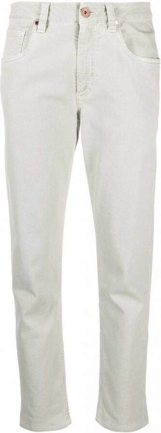 Brunello Cucinelli Straight jeans Groen