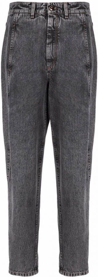 Brunello Cucinelli Straight jeans Zwart