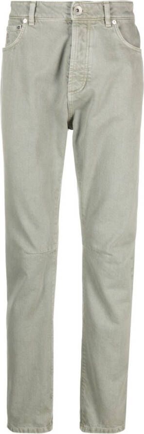 Brunello Cucinelli Straight jeans Groen