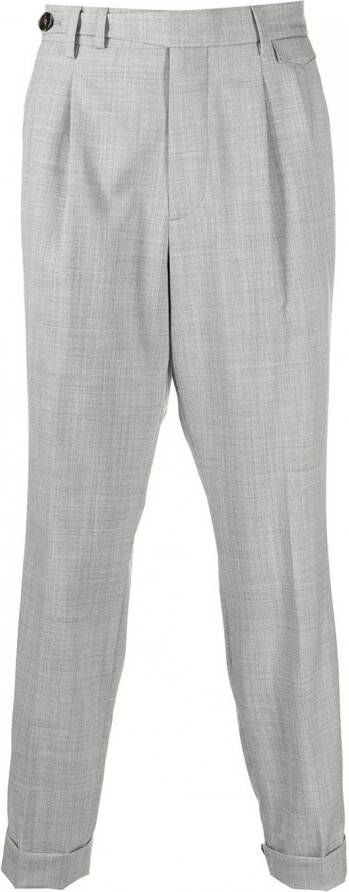 Brunello Cucinelli Straight pantalon Grijs