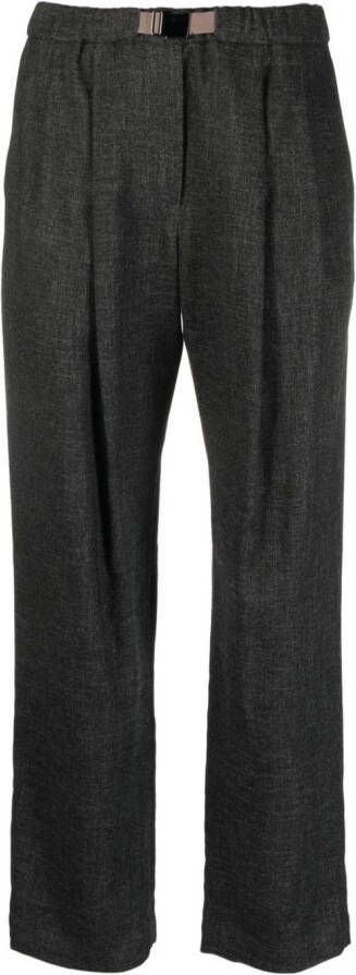Brunello Cucinelli Straight plooibroek Grijs