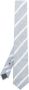 Brunello Cucinelli Gestreepte stropdas Blauw - Thumbnail 1