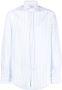 Brunello Cucinelli Gestreept overhemd Wit - Thumbnail 1