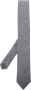 Brunello Cucinelli Stropdas met visgraatpatroon Grijs - Thumbnail 1