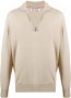 Brunello Cucinelli Sweater met hoge hals Beige - Thumbnail 1