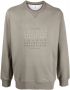 Brunello Cucinelli Sweater met logoprint Groen - Thumbnail 1