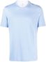 Brunello Cucinelli T-shirt met ronde hals Blauw - Thumbnail 1