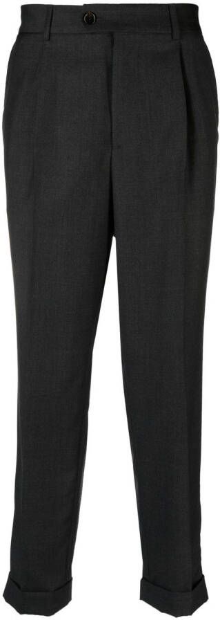 Brunello Cucinelli Wollen pantalon Grijs