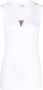 Brunello Cucinelli Tanktop met V-hals Wit - Thumbnail 1