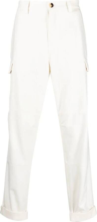 Brunello Cucinelli Cargo broek Wit