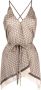 Brunello Cucinelli Top met geometrische print Beige - Thumbnail 1