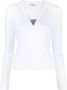 Brunello Cucinelli Top met V-hals Wit - Thumbnail 1